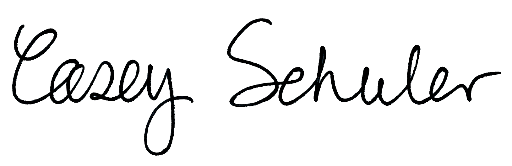 Casey Schuler's Signature